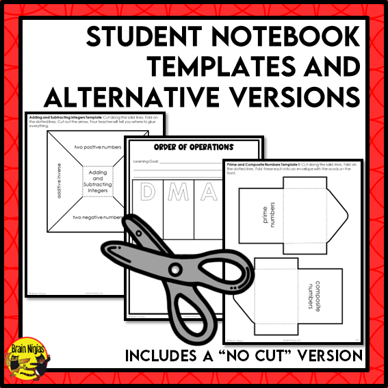 Number Operations Interactive Math Unit | Paper | Grade 6