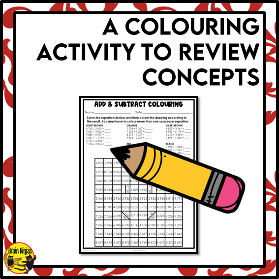 Addition and Subtraction Math Worksheets | Paper | Numbers to 10 000