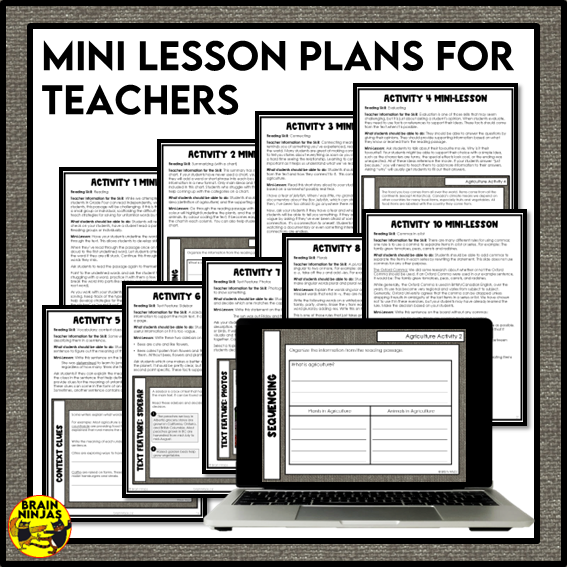 Urban Agriculture Reading Comprehension Activities | Paper and Digital