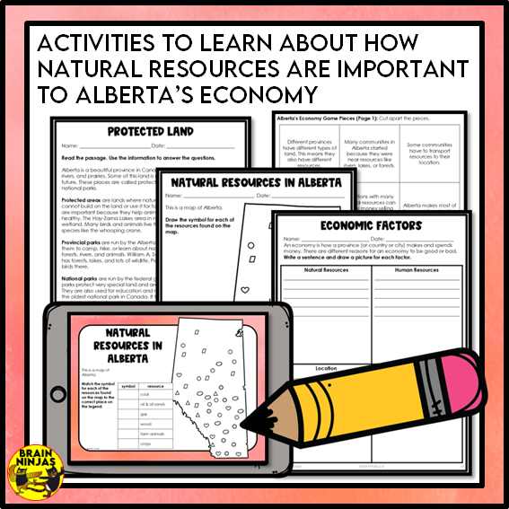 Alberta's Economy and Natural Resources | Paper and Digital
