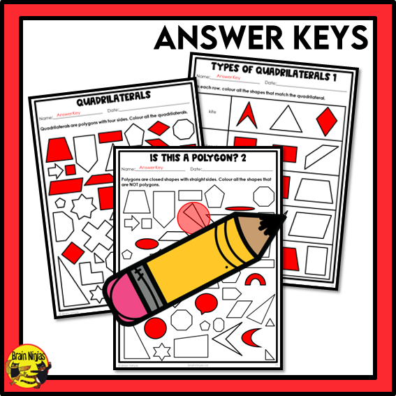 Alberta Math Curriculum Geometry Worksheets Bundle | Paper | Grade 3