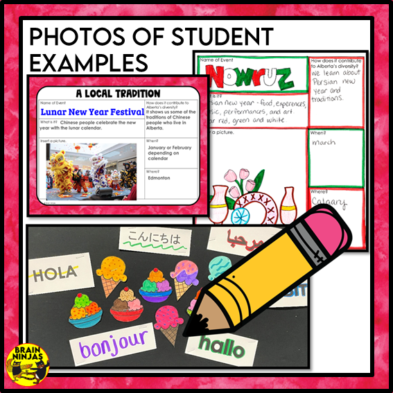 Alberta's Diversity and Identity Grade 3 Social Studies | Paper and Digital