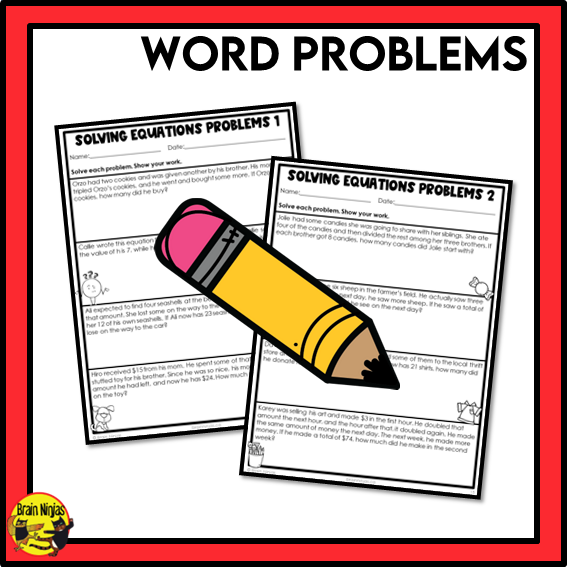 Alberta Math Curriculum Patterns and Algebra Worksheets Bundle | Paper | Grade 6
