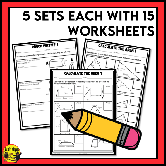 Alberta Math Curriculum Measurement Worksheets Bundle | Paper | Grade 6