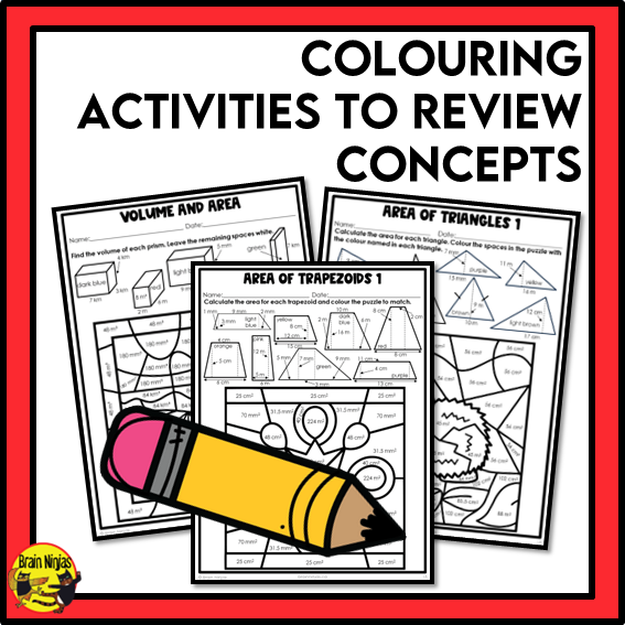 Alberta Math Curriculum Measurement Worksheets Bundle | Paper | Grade 6