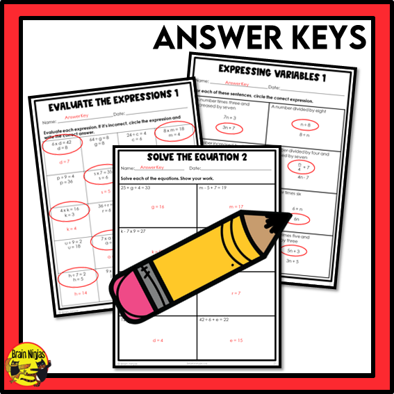 Alberta Math Curriculum Patterns and Algebra Worksheets Bundle | Paper | Grade 4