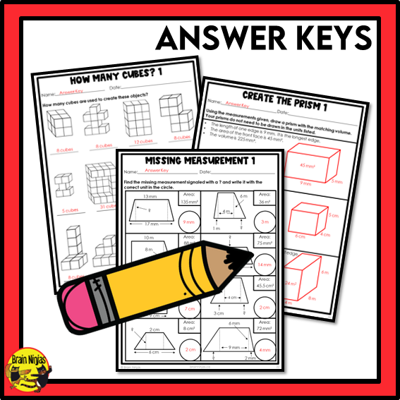 Alberta Math Curriculum Measurement Worksheets Bundle | Paper | Grade 6