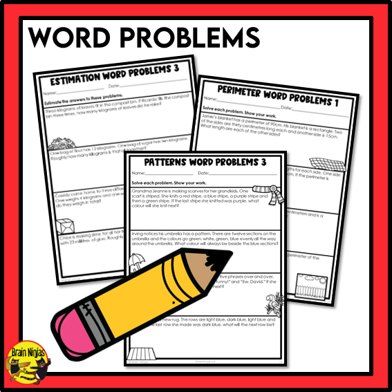 Alberta Math Curriculum Worksheets Full Year Bundle | Paper | Grade 3