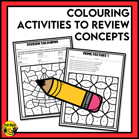 Alberta Math Curriculum Number Operations Worksheets Bundle | Paper | Grade 6