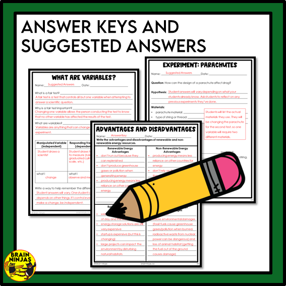 Alberta Science Energy Unit Grade 5 Bundle | Paper and Digital
