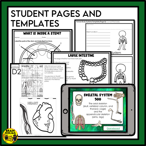 Alberta Science Living Systems Unit Grade 5 | Bundle | Paper and Digital