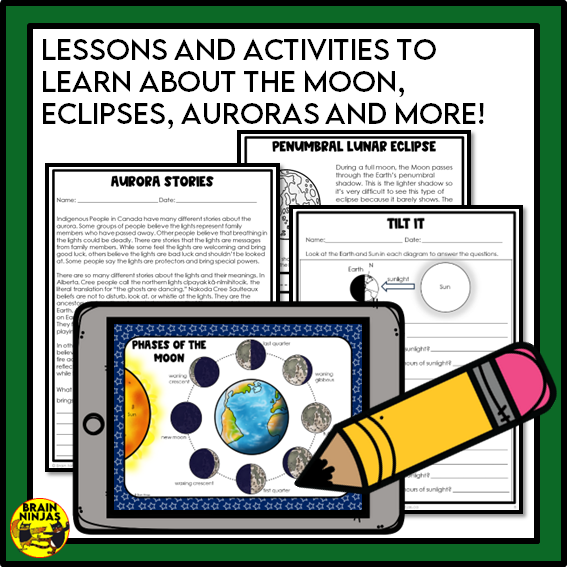 Alberta Science Space Unit Grade 5 Bundle | Paper and Digital