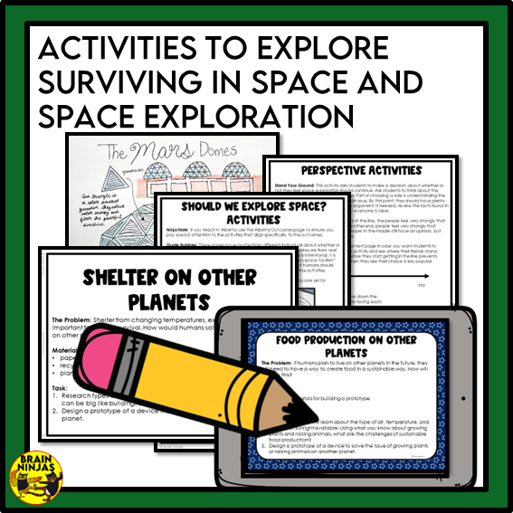 Alberta Science Space Unit Grade 5 Bundle | Paper and Digital