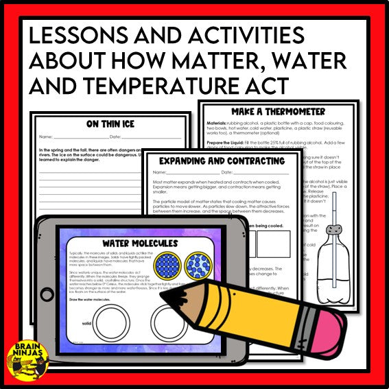Alberta Science Grade 6 Full Year Lessons and Activities Bundle | Paper and Digital