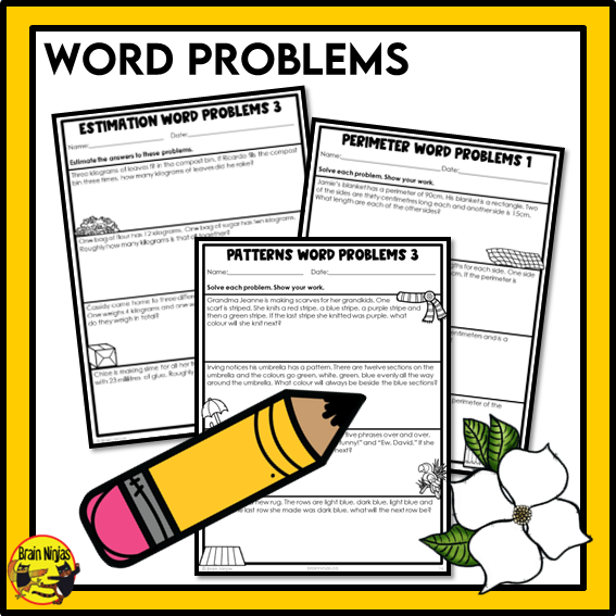 British Columbia Aligned Math Worksheets Full Year Bundle | Paper | Grade 3