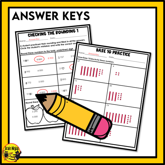 British Columbia Aligned Math Worksheets Full Year Bundle | Paper | Grade 3