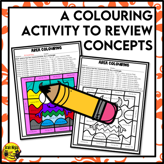 Area of Rectangles Using a Formula and Metric Measurements Math Worksheets | Paper