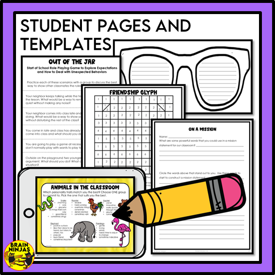 Back To School Bundle for the First Month of School