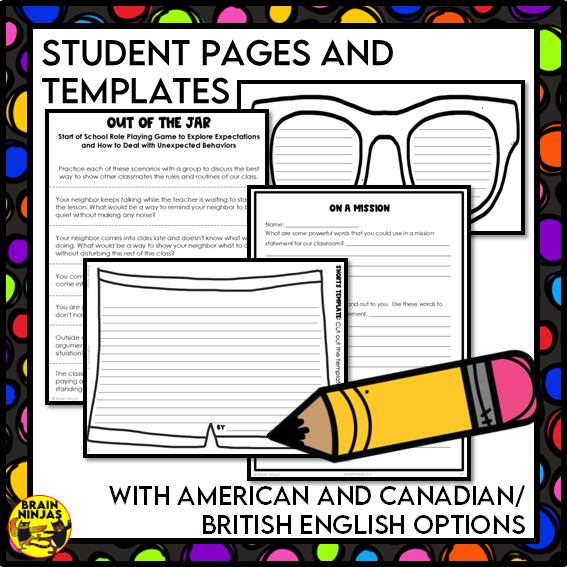 Back To School Activities for the First Month of School | Paper