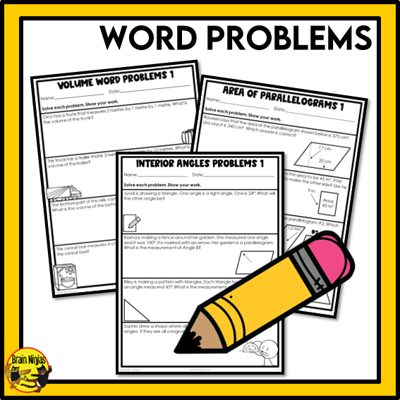 British Columbia Aligned Measurement Math Worksheets Bundle | Paper | Grade 6