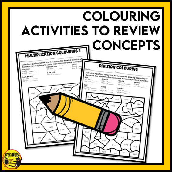 British Columbia Aligned Number Operations Math Worksheets Bundle | Paper | Grade 5