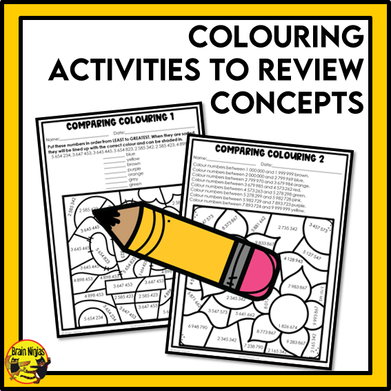 British Columbia Aligned Number Math Worksheets Bundle | Paper | Grade 5