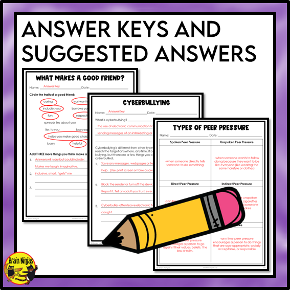 Anti-Bullying and Friendship | Health and Wellness Unit | Paper and Digital | Grades 4 to 6