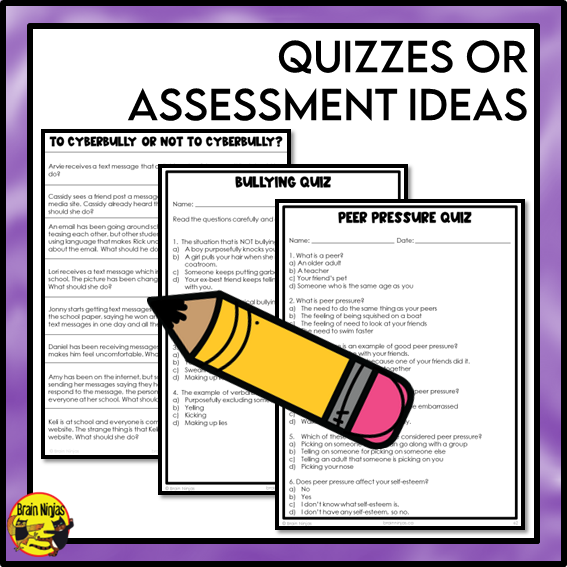 Anti-Bullying and Friendship | Health and Wellness Unit | Paper and Digital | Grades 4 to 6