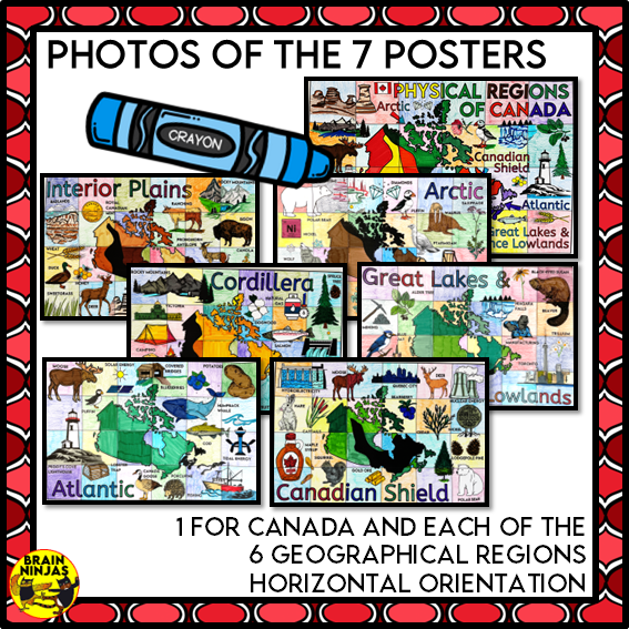 Canada Regions Collaborative Poster Set | Paper