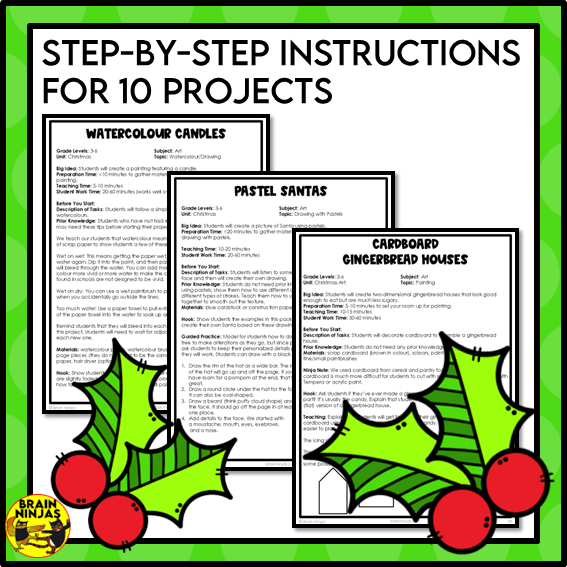 Christmas Art Projects | Paper