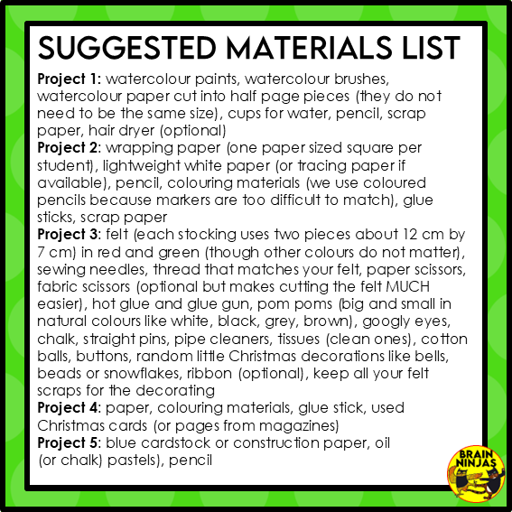 Christmas Art Projects | Paper