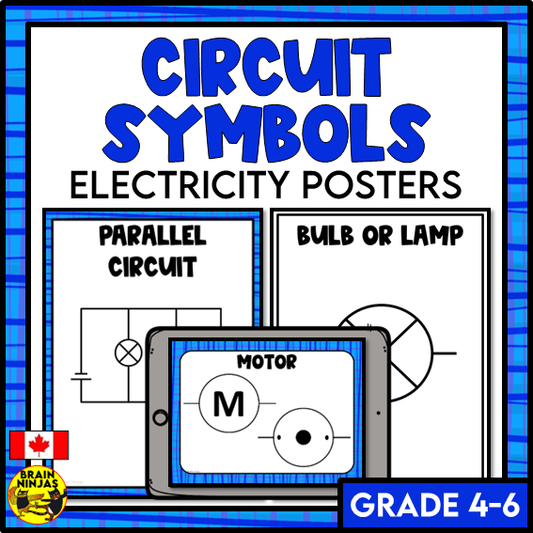 Electricity Circuit Diagram Posters | Paper and Digital