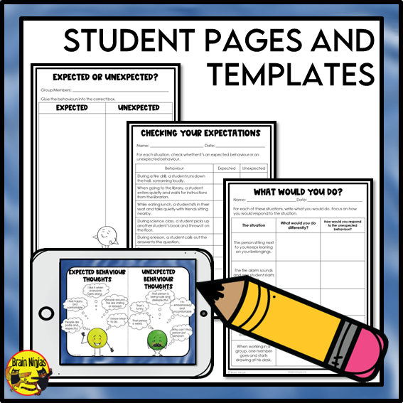 Expected and Unexpected Behaviours | Health and Wellness Unit | Paper and Digital | Grades 4 to 6