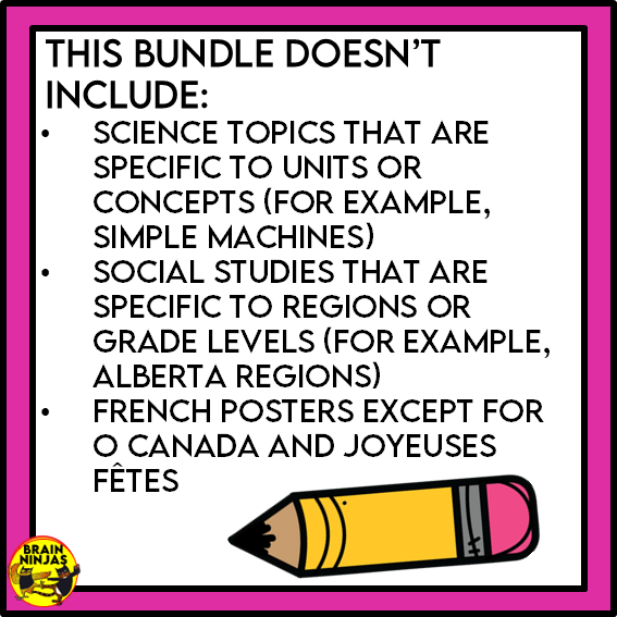 Special Events and Classroom Community Collaborative Poster Bundle | Paper