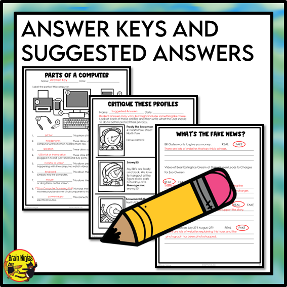 Online Safety and Digital Citizenship | Health and Wellness Unit | Paper and Digital
