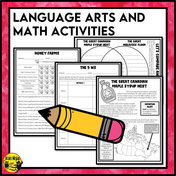 Emergency Sub Plans | Sticky Situations | Paper | Grade 4 Grade 5 Grade 6