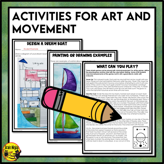 Emergency Sub Plans | Ships and Wrecks | Paper | Grade 4 Grade 5 Grade 6