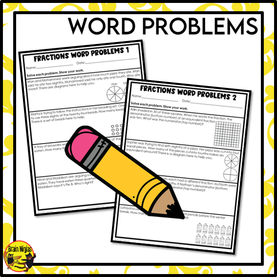 Equivalent Fractions Math Worksheets | Paper