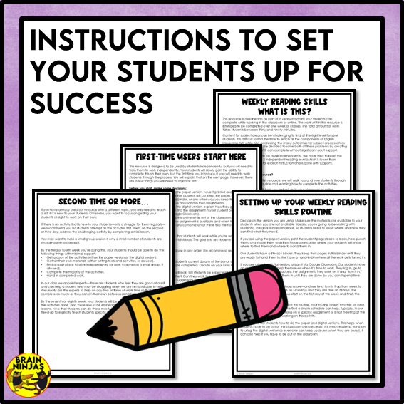 Father Lacombe's Chapel Reading Comprehension Activities | Paper and Digital