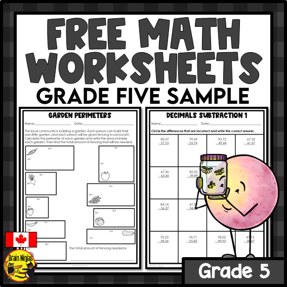 5 Grade Math Sheets 5-grade-math-sheets