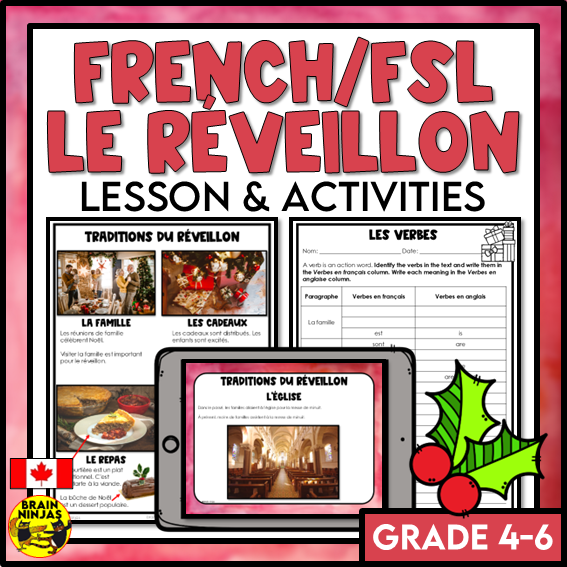French Christmas Eve Le réveillon | Paper