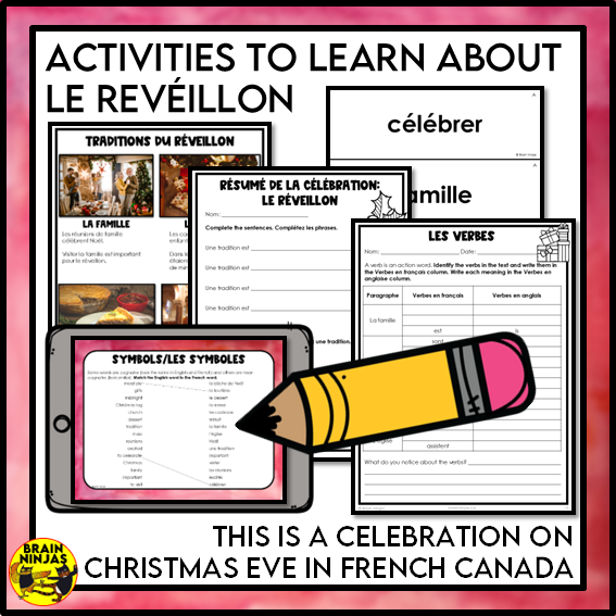 French Christmas Eve Le réveillon | Paper