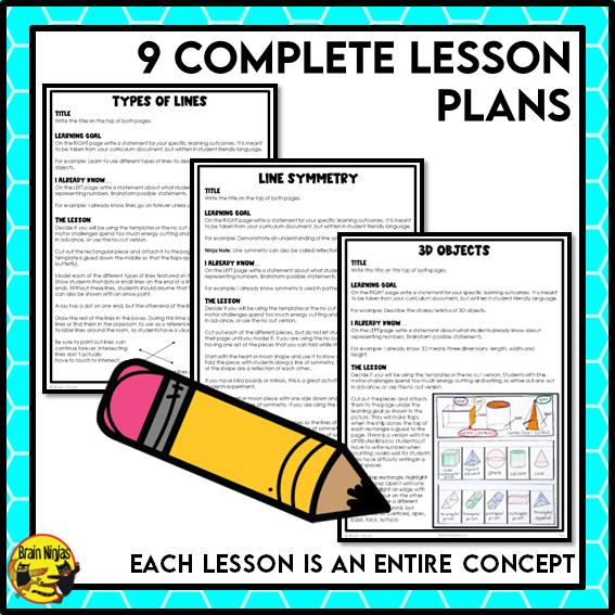 Geometry Interactive Math Unit | Paper | Grade 4