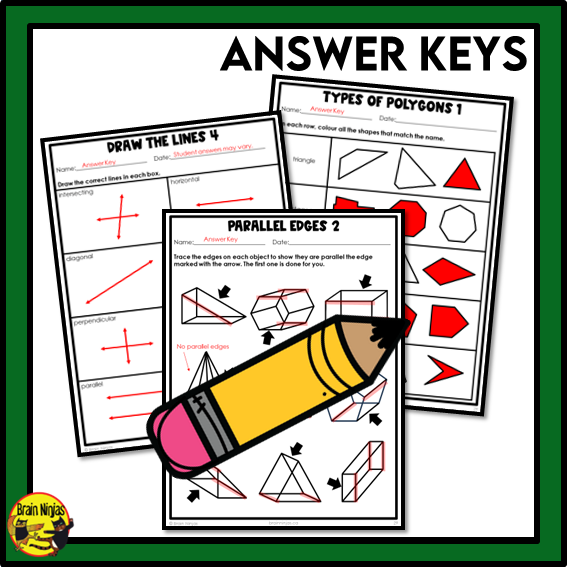 Saskatchewan Aligned Geometry Math Worksheets Bundle | Paper | Grade 5