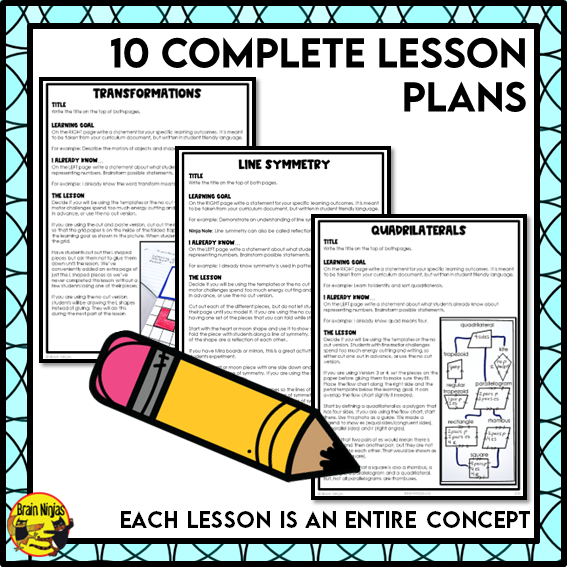 Geometry Interactive Math Unit | Paper | Grade 5