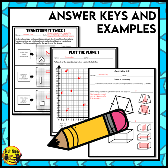 Geometry Interactive Math Unit | Paper | Grade 6