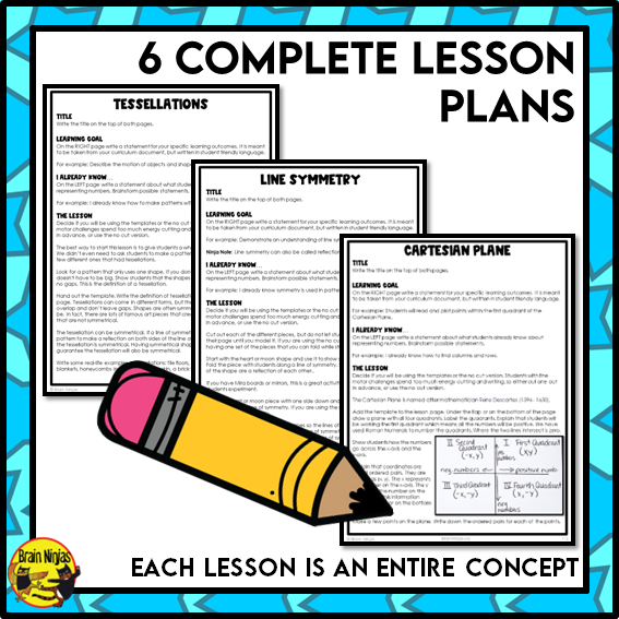 Geometry Interactive Math Unit | Paper | Grade 6