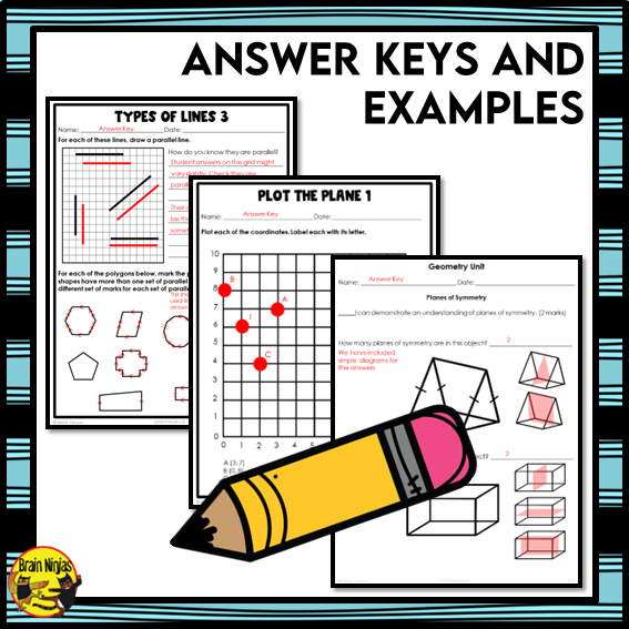 Geometry Interactive Math Unit | Paper | Grade 4 Grade 5