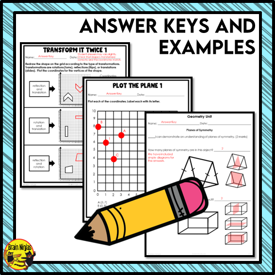 Geometry Interactive Math Unit | Paper | Grade 5 Grade 6
