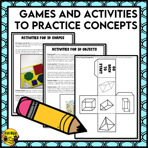 Geometry Interactive Math Unit | Paper | Grade 3